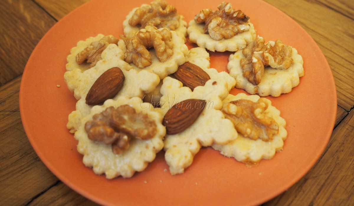 Alsatian Nutty Shortbread Cookies