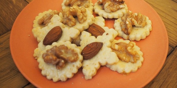 Alsatian Nutty Shortbread Cookies