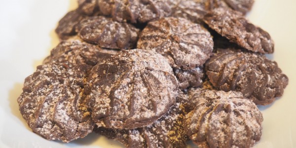 Viennese Chocolate Shortbread Cookies by Pierre Hermé