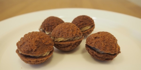 Walnut Shaped Cookies - a Slavic recipe