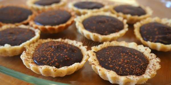 Les mini-tartelettes au chocolat – recette de Jacques Génin