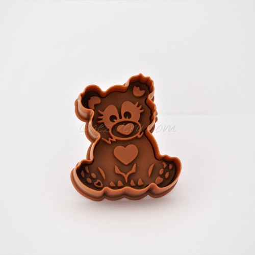 Cookie Cutter with Ejector – Bear
