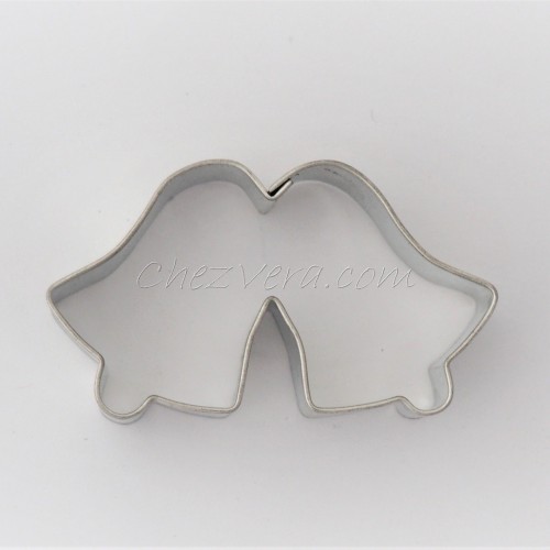Cookie Cutter Double Bell – small