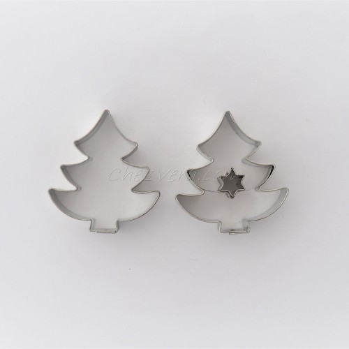 Linzer Cookie Cutters Set – Tree with Star