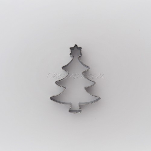 Cookie Cutter Tree with Star II