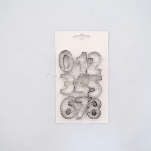 Cookie Cutters Numbers 0 – 9