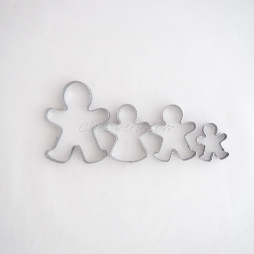 Cookie Cutters Set Gingerbread Men