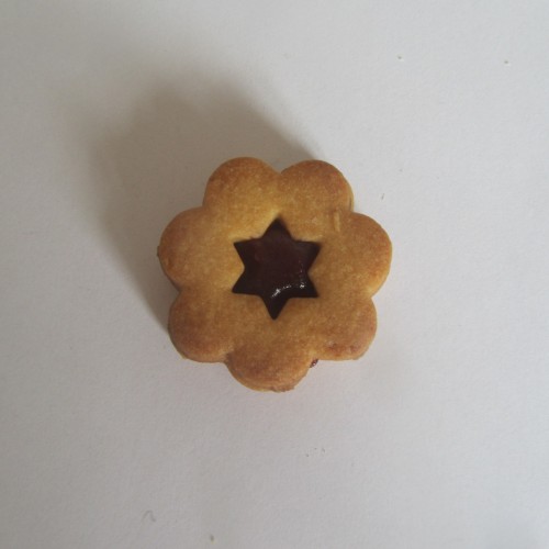 Linzer Cookie Cutter – Flower with Star (large)