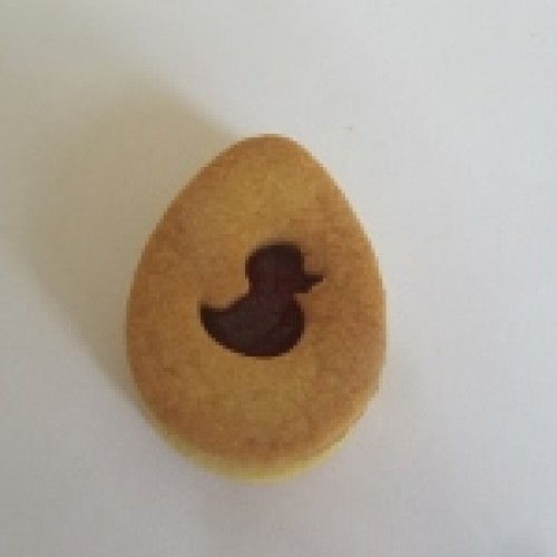 Emporte-pièces pour biscuits confiture - Oeuf avec canard