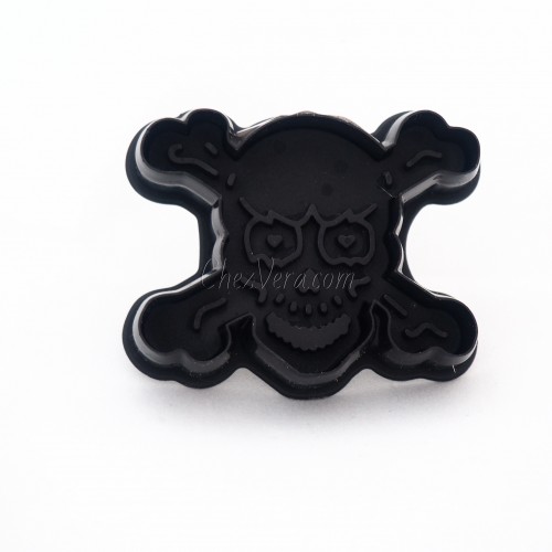 Cookie Cutter with Ejector - Skull