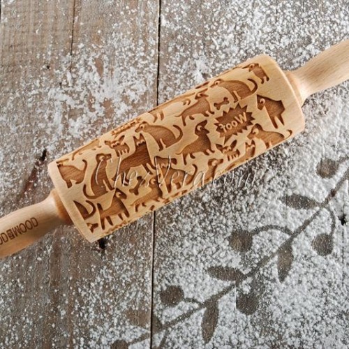 ENGRAVED MINI ROLLING PIN – Woof! Woof!