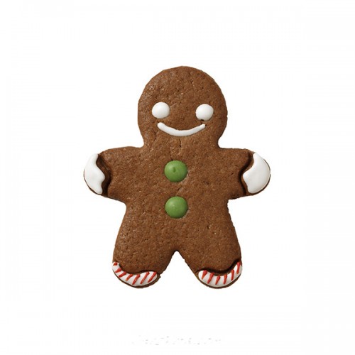 Cookie Cutter Gingerbread man with face